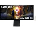 Samsung Odyssey G8 34" OLED 1440p Curved Monitor Silver thumbnail 1