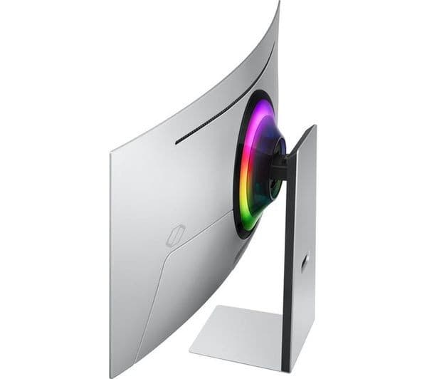 Samsung Odyssey G8 34" OLED 1440p Curved Monitor Silver - Image 5