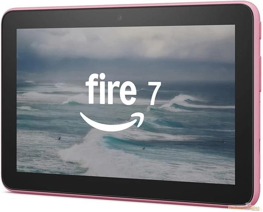 Amazon Fire 7 tablet 7" display, 16 GB, latest model (2022 release), Wifi Tablet - Rose
