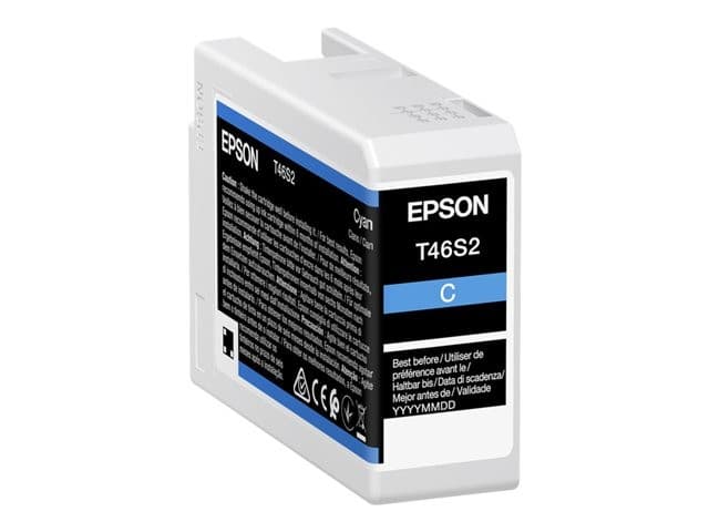 Epson T46S2 - cyan - original - ink cartridge - Image 1
