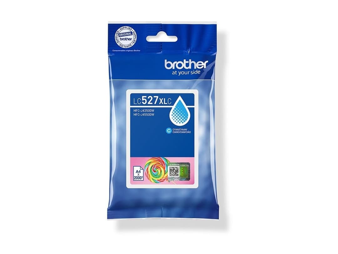 Brother LC527XLC Ink Cartridge Cyan - Image 1