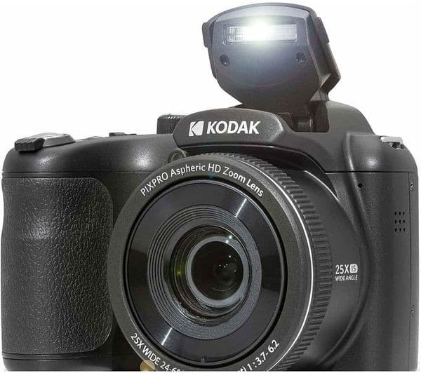 KODAK PIXPRO Astro Zoom AZ255 16MP 25x Optical Zoom Digital Camera - Black - Image 3