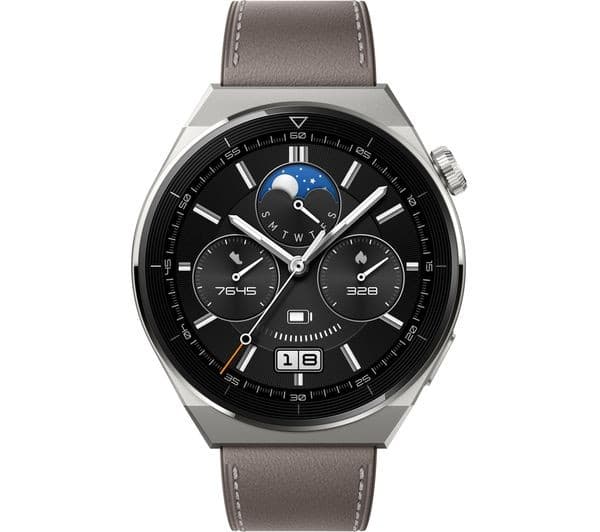 HUAWEI Watch GT 3 Pro Titanium - Grey, 46 mm - Image 1