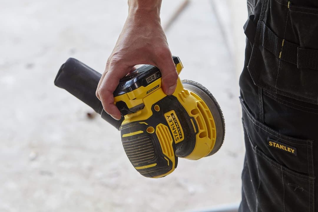 STANLEY Rotorbital Sander V20 18V SFMCW220B-XJ - Without Battery/Charger - Image 7