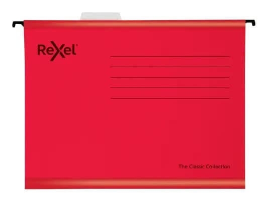 Rexel Classic Foolscap Reinforced Suspension File