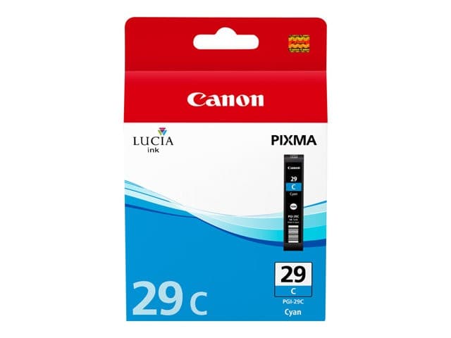 Canon PGI-29 Pigment Ink Tank 36ml - Cyan - Image 2