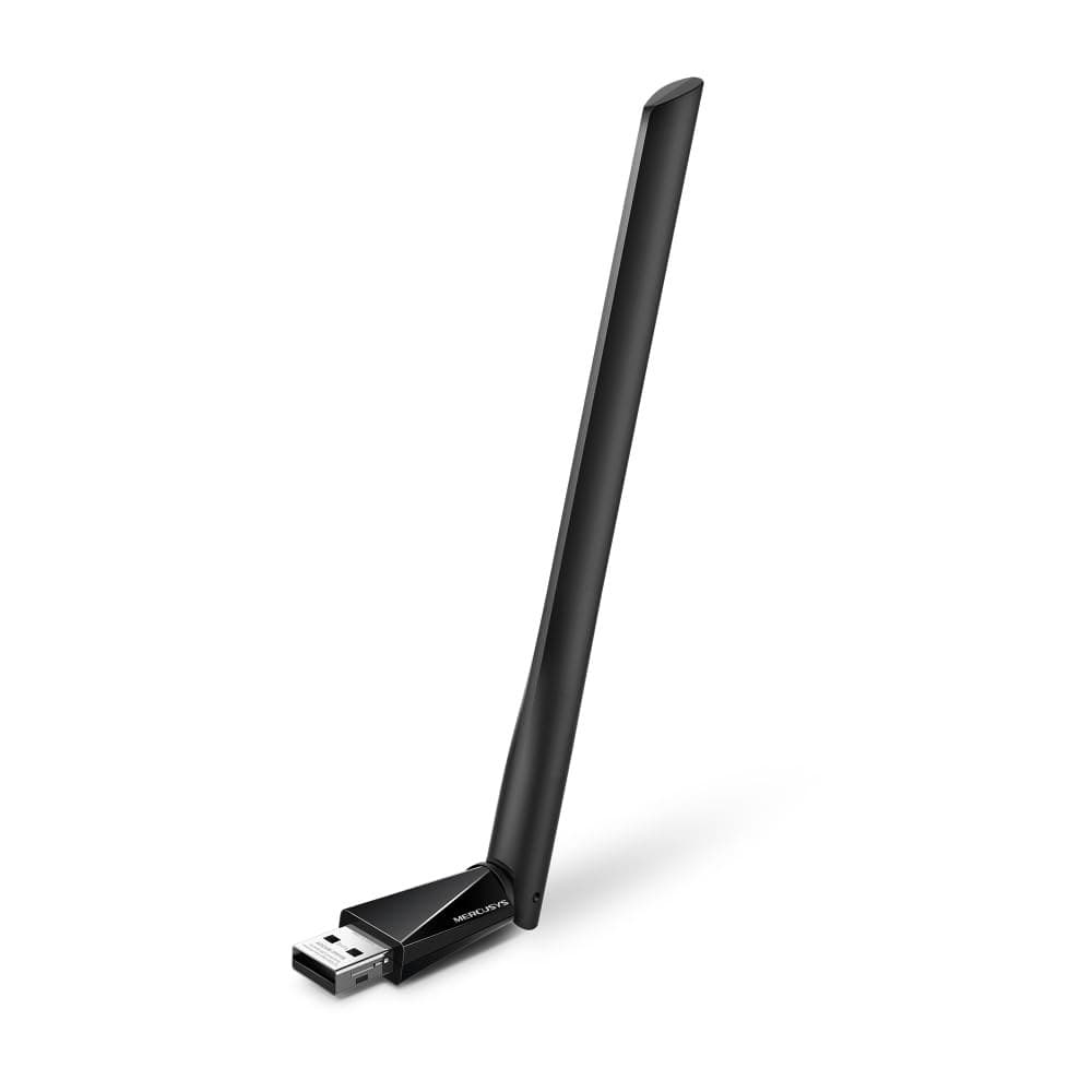 MERCUSYS MA30H TP-Link AC1300Mbps USB WiFi Adapter - Black - Image 1