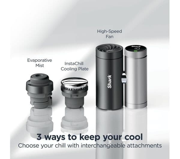 SHARK ChillPill FA022UKGN 3-in-1 Fan, Mist & InstaChill System - Matcha - Image 3