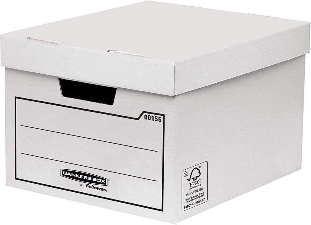 Bankers Box General Storage Box White pack of 10 - Image 1