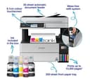 Epson EcoTank ET-5150 All-in-One Wireless Inkjet Printer White thumbnail 2