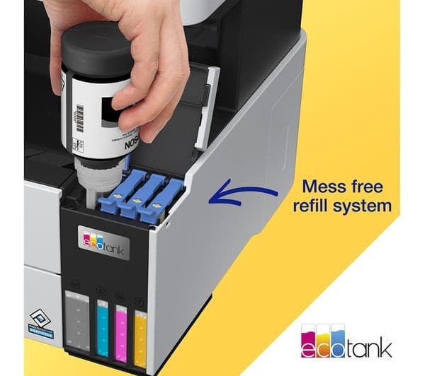 Epson EcoTank ET-5150 All-in-One Wireless Inkjet Printer White - Image 10