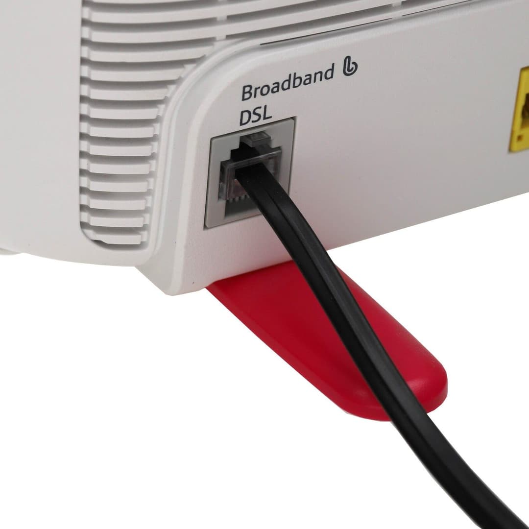 Kenable Câble modem ADSL haut débit RJ11 vers RJ11 (15 m), noir - Image 4
