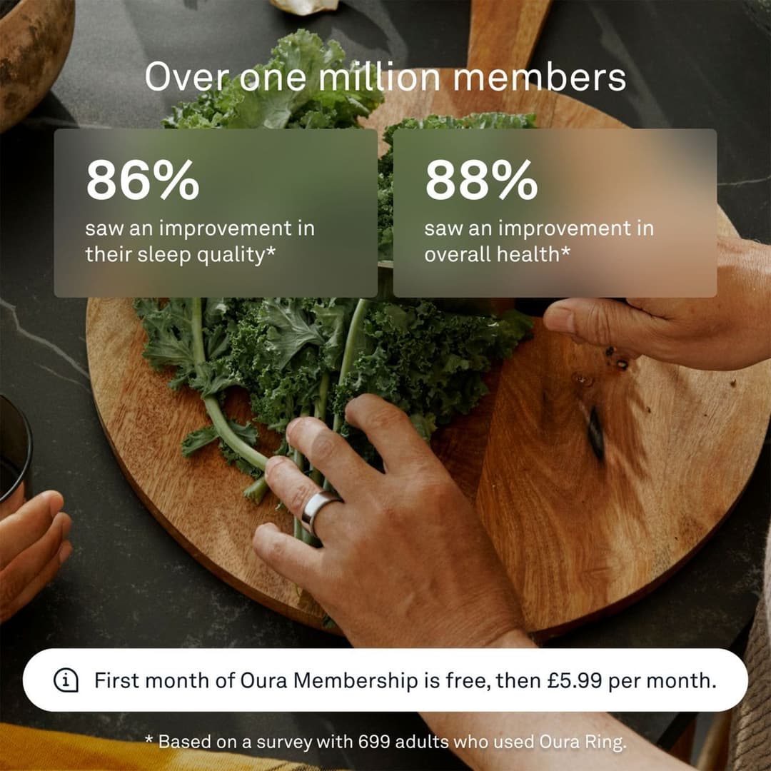 Oura Ring 4 Bluetooth Smart Ring Silver - 6 - Image 8