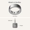 Oura Ring 4 Bluetooth Smart Ring Silver - 6 thumbnail 10