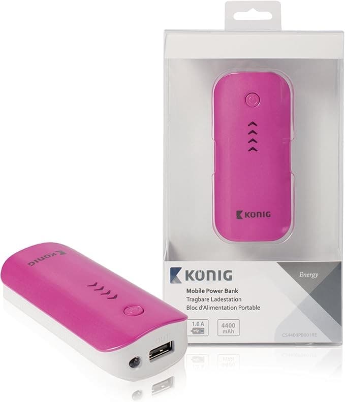 Royal CS4400PB001PI Power Bank Pink - Image 2