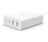 Belkin 108W GaN Multi-Device Charging Station – 2x USB-C & 2x USB-A Desktop Fast Charger - White