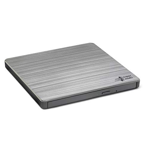 Hitachi-LG GP60 External DVD Drive Slim Portable DVD Writer USB 2.0 for Windows & Mac - Silver - Image 8