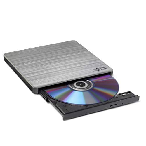 Hitachi-LG GP60 External DVD Drive Slim Portable DVD Writer USB 2.0 for Windows & Mac - Silver - Image 9