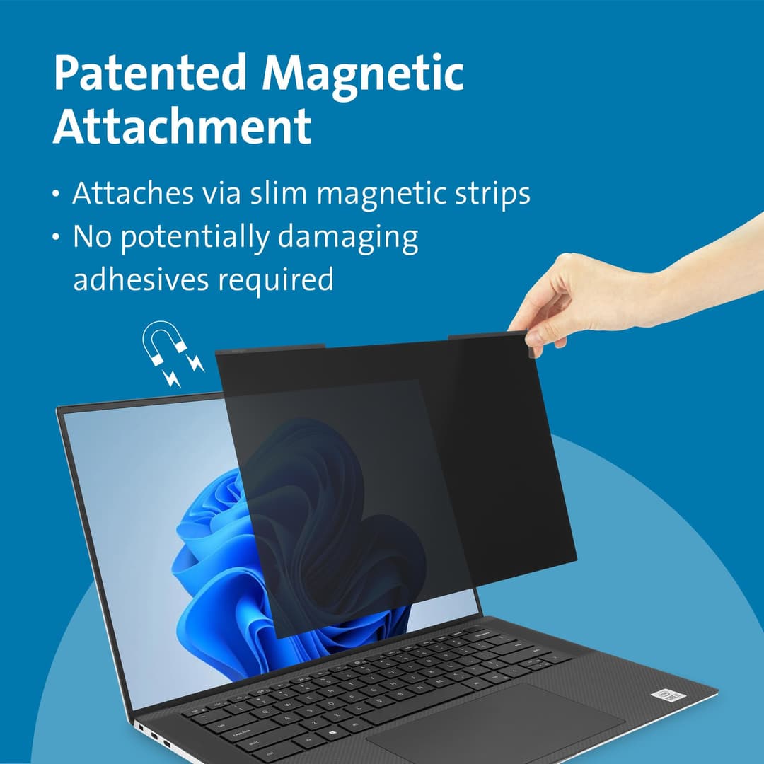 Kensington MagPro™ Magnetic Privacy Screen for 16.0” Laptops - 16:10 - Image 2