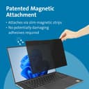 Kensington MagPro™ Magnetic Privacy Screen for 16.0” Laptops - 16:10 thumbnail 2