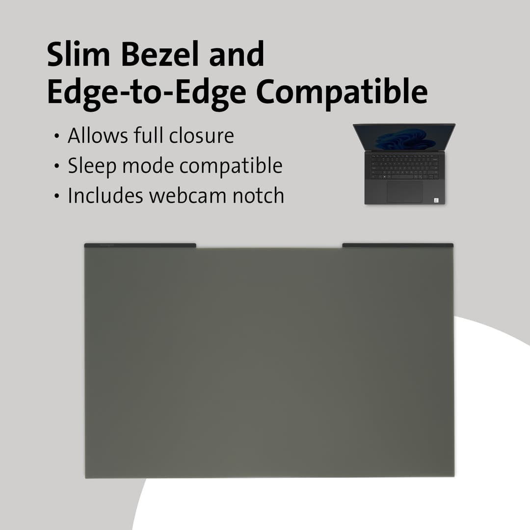 Kensington MagPro™ Magnetic Privacy Screen for 16.0” Laptops - 16:10 - Image 3