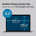 Kensington MagPro™ Magnetic Privacy Screen for 16.0” Laptops - 16:10 thumbnail 7