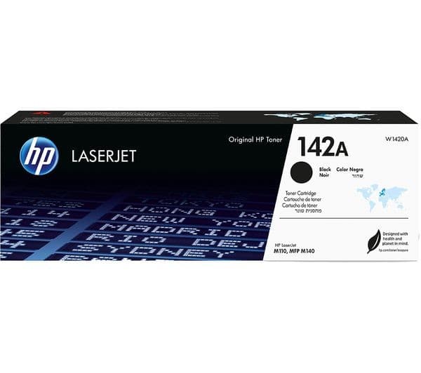 HP 142A - black - original - LaserJet - toner cartridge (W1420A) - Image 1