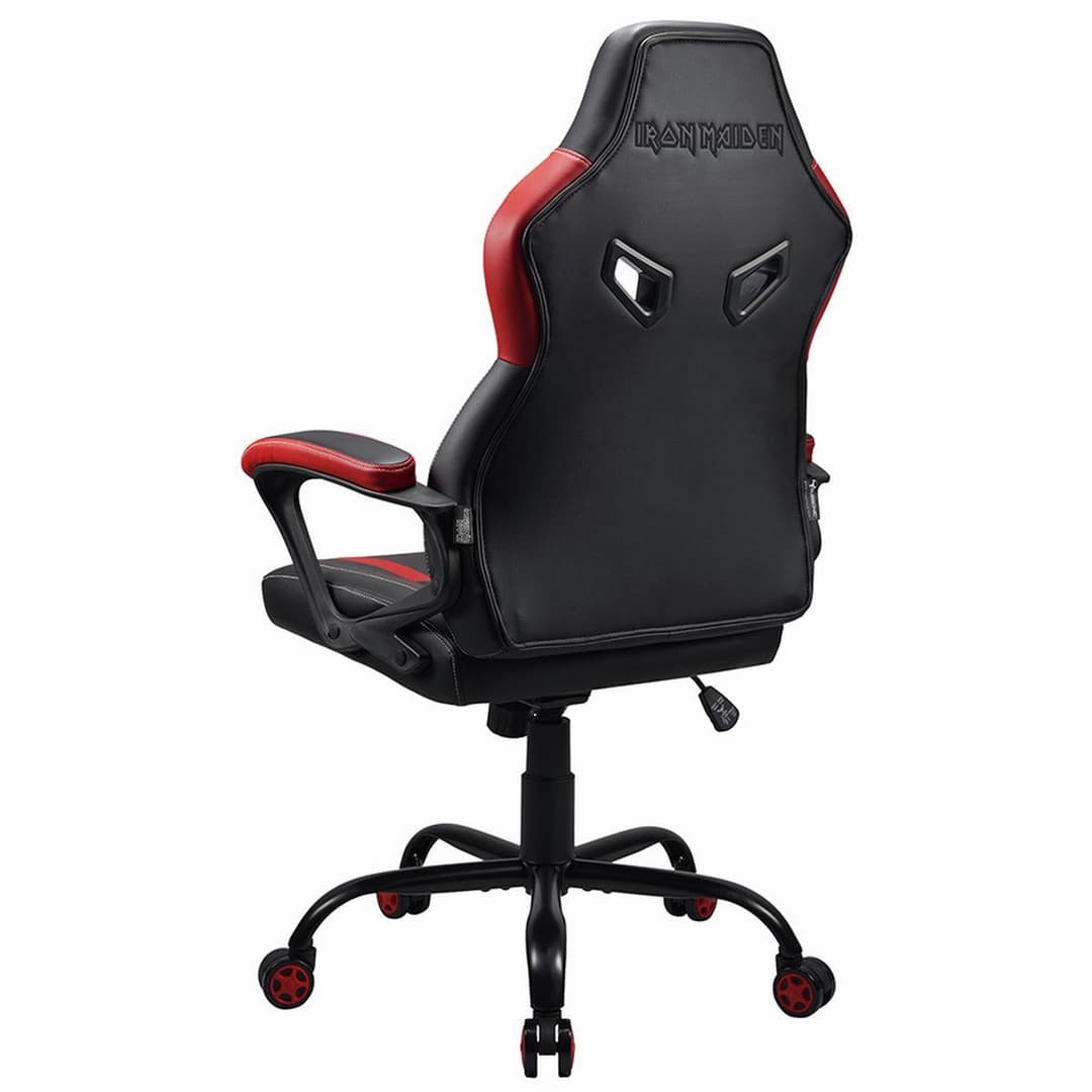Subsonic Iron Maiden Senjutsu Junior Gaming Chair - Black and Red - Image 6