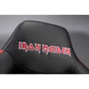 Subsonic Iron Maiden Senjutsu Junior Gaming Chair - Black and Red thumbnail 7