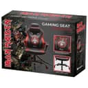 Subsonic Iron Maiden Senjutsu Junior Gaming Chair - Black and Red thumbnail 9
