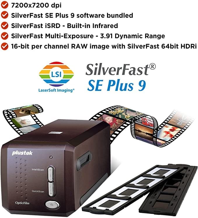 Plustek OpticFilm 8300i SE Black - Image 3
