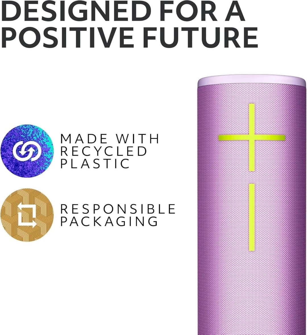 Ultimate Ears BOOM 4 Portable Waterproof Bluetooth Speaker Lilac - Image 3