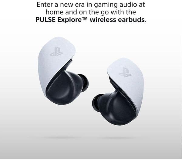 Sony PULSE Explore PS5 Wireless Gaming Earbuds - White - Image 2