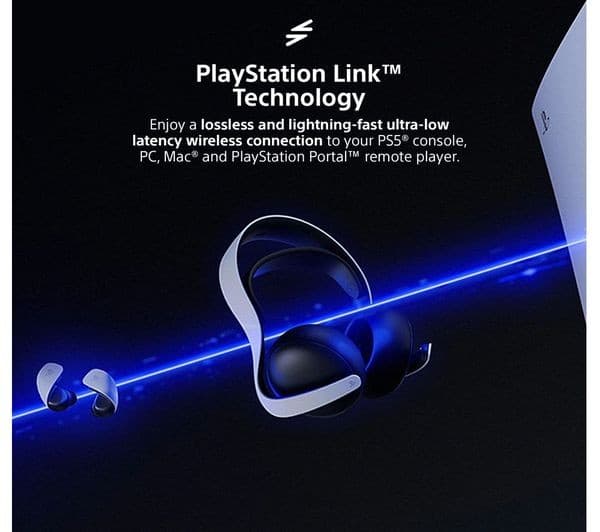 Sony PULSE Explore PS5 Wireless Gaming Earbuds - White - Image 8