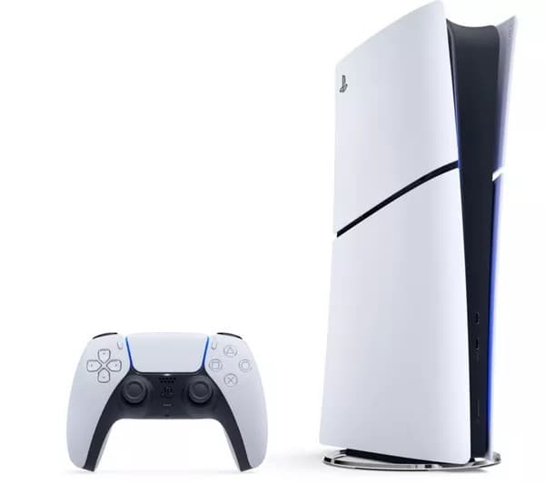 Sony PlayStation 5 Slim 825GB Digital Edition & Extra DualSense Controller Bundle - Image 2