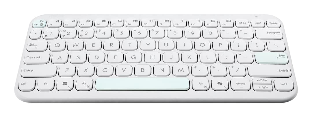 ASUS Marshmallow KW100 keyboard Home Bluetooth White - Image 4