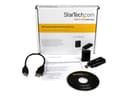 StarTech.com USB Sound Card - 3.5mm Audio Adapter - External Sound Card - Black - External Sound Card (ICUSBAUDIOB) - sound card - USB 2.0 thumbnail 1