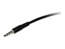 StarTech MUHSMF2M 3.5mm Extension Cable Black thumbnail 3