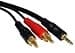 Cables Direct 10m 3.5mm Stereo to Twin RCA Audio Cable thumbnail 2