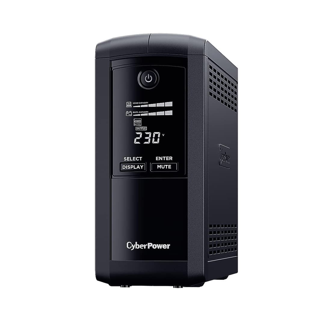 Cyberpower VP700EILCD Value Pro Uninterruptible Power Supply - Black - Image 1