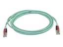 StarTech 450FBLCLC3 OM4 Duplex Multimode Fiber Patch Cable LC to LC 3m Aqua thumbnail 2