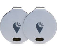 TRACKR Bravo - Silver, Pack of 2 - Image 1