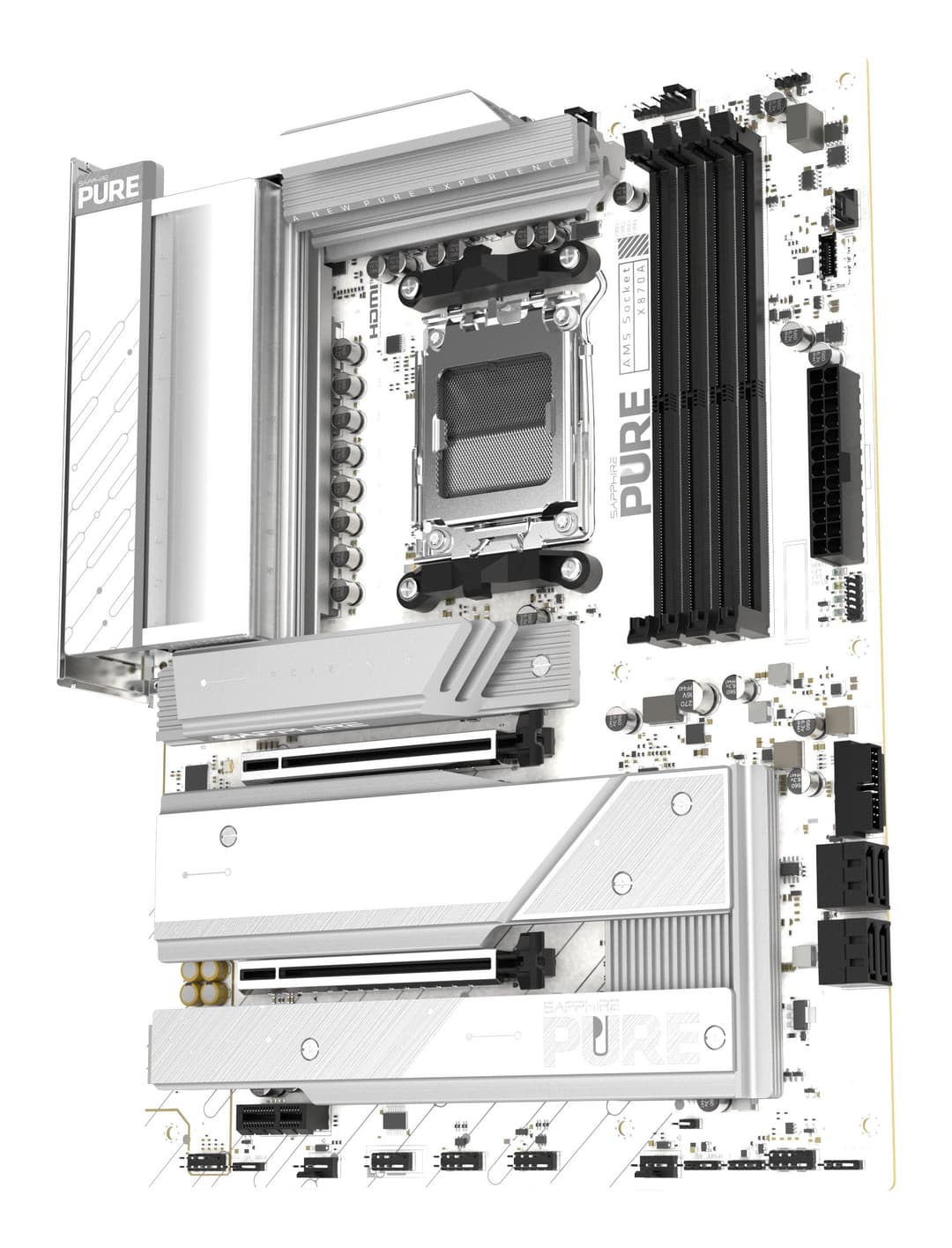 Sapphire PURE X870A WIFI 7 AMD X870 Socket AM5 ATX - Image 3