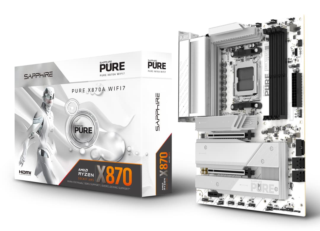Sapphire PURE X870A WIFI 7 AMD X870 Socket AM5 ATX - Image 7