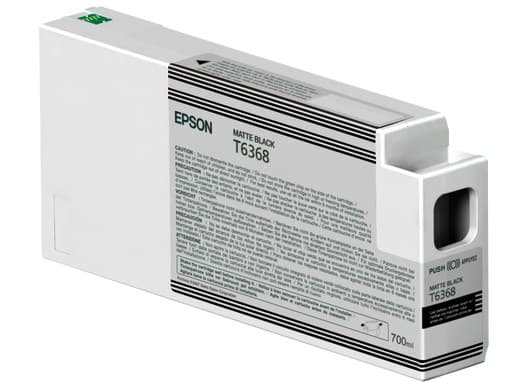Epson T63680N UltraChrome HDR Ink Cartridge 700ml - Matte Black - Image 1