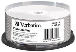 Verbatim DataLifePlus BD-R 50 GB 25 pc(s) - Image 1