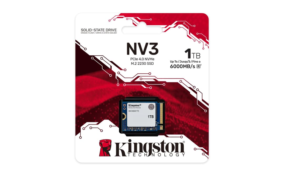 Kingston Technology 1000G NV3 M.2 2230 NVMe SSD - Image 3