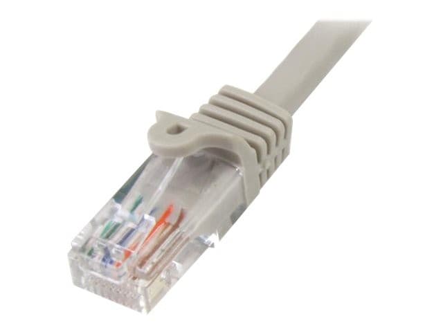 StarTech Cat5e Snagless UTP Patch Cable 0.5m - Grey - Image 4