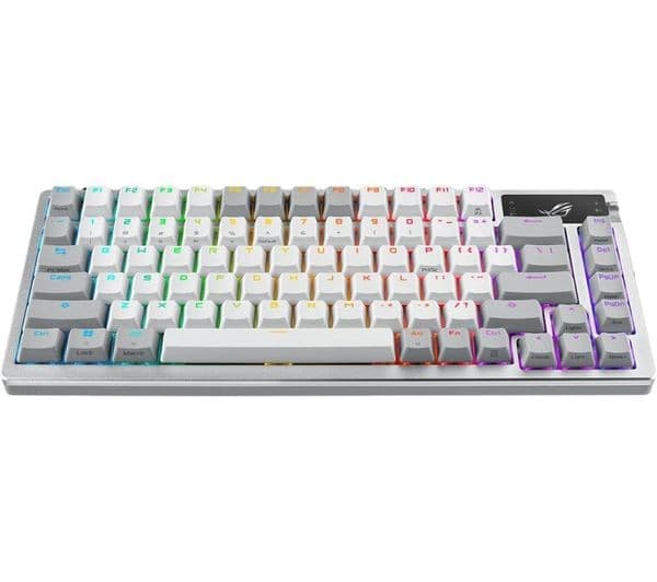 ASUS ROG Azoth Wireless Mechanical Gaming Keyboard - Moonlight White - Image 5