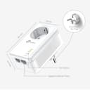 TP-Link TL-PA7027P KIT PowerLine network adapter 1000 Mbit/s Ethernet LAN White 2 pc(s) thumbnail 2